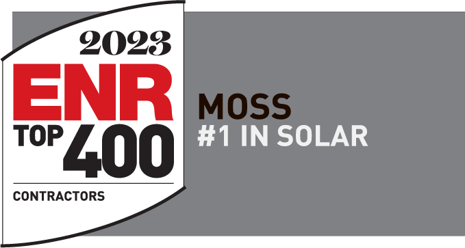 Moss Number 1 in Solar - ENR Top 400